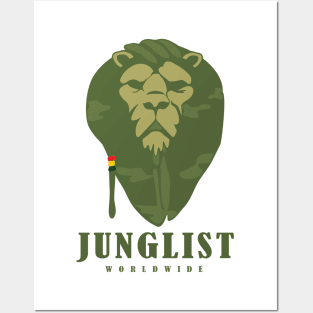 Junglist Worldwide Movement ( Cammo Edition ) Posters and Art